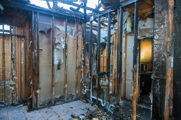 Professional Fire Damage Assessment technician working in Jeffersonville, KY